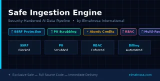 Safe Ingestion Engine Secure AI Data Pipeline with SSRF & PII Protection