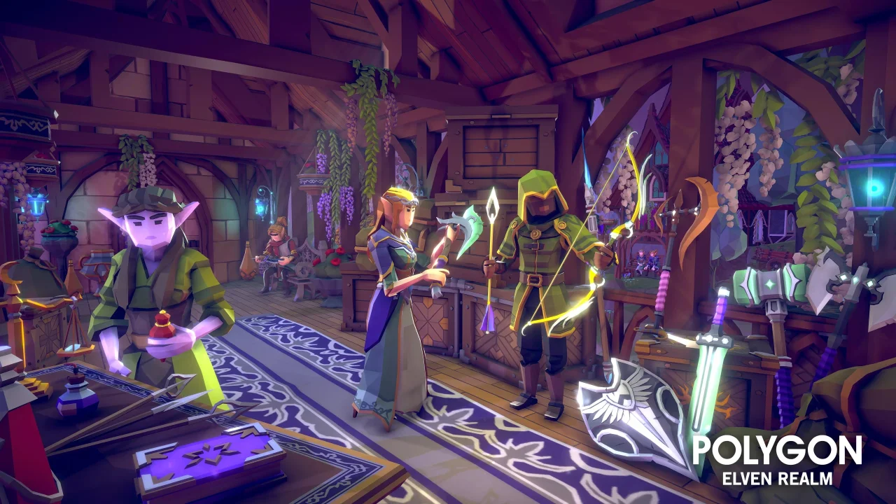 POLYGON - Elven Realm - Low Poly 3D Art by Synty — screenshot 5