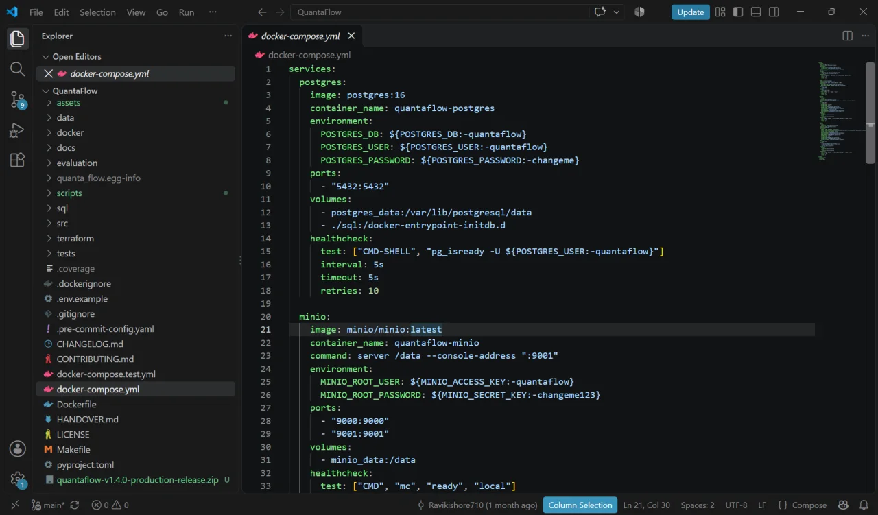 QuantaFlow - Production Data Engineering & Medallion Lakehouse Platform — screenshot 5