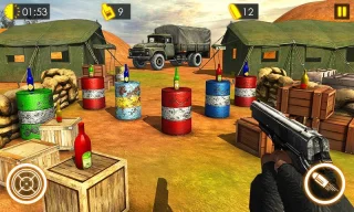 Gun Bottle Shooting Expert 3D