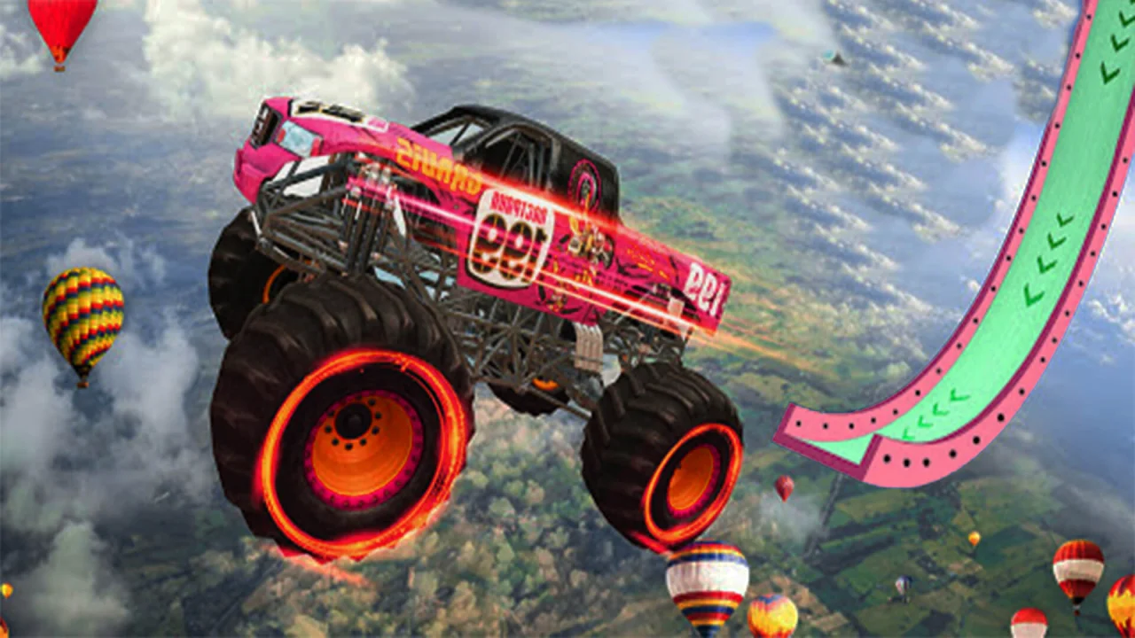 Mega Ramp Monster Truck Impossible Stunt — screenshot 3