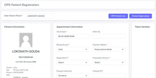 Cloud-Based Hospital Management Software with Billing & Patient Records (PHP MySQL)