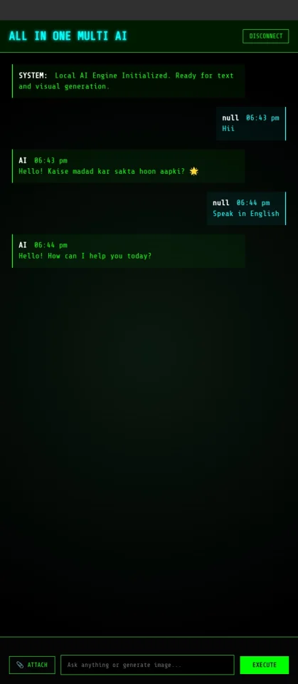 Nexus AI: All-in-One AI Chat & Image Generator Application — screenshot 4