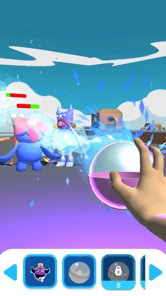 Blue Monster Box – Hyper Casual Trending Game — screenshot 4