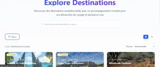 Agency Travel Website Template React + Supabase, Multilingual (PT/EN/FR), Dark/Light Mode, Modern Design, Ready to Deploy.