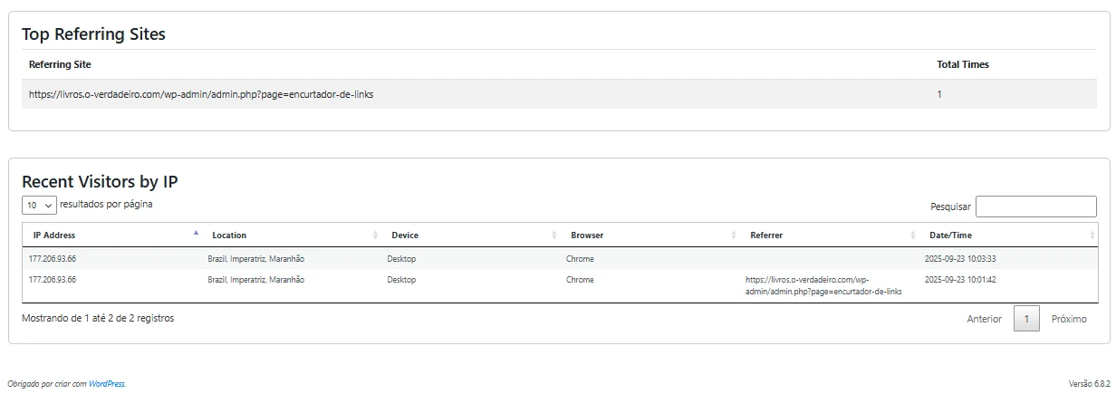 Smart Link Shortener WordPress URL & WhatsApp Link Generator — screenshot 5