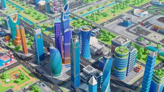 Megacity - Low Poly City 3D Models Pack