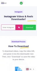 Instagram Reel & Video Downloader