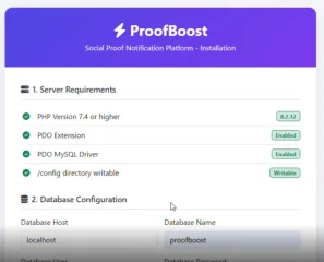 🚀 ProofBoost – Social Proof Notifications, Sales Popups, Campaign Manager & PHP SaaS
