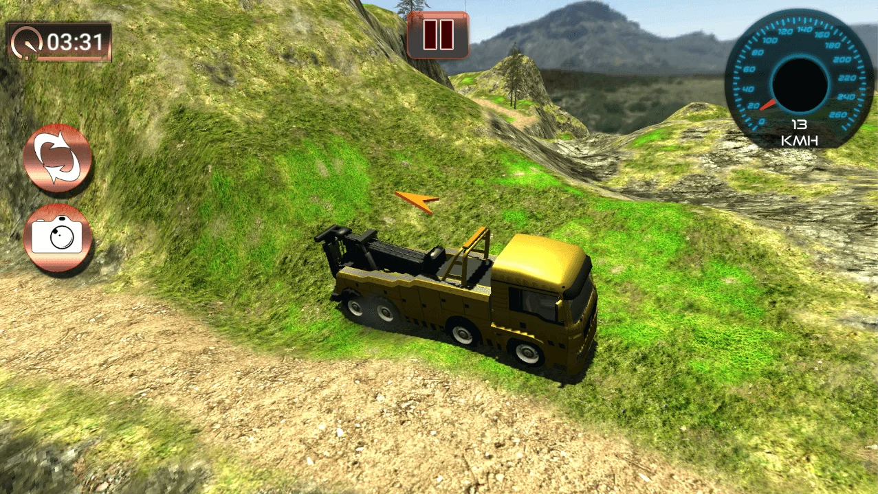 Offroad 6×6 Jeep Driving: Truck Hills Climbing Game 3D 64BIT Source Code — screenshot 4