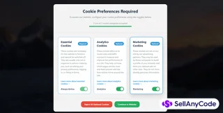 Professional Cookie Consent Solution