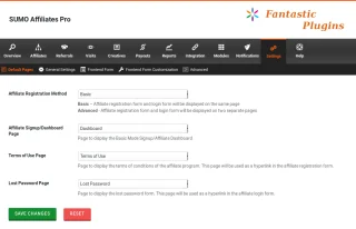 Sumo Affiliates Pro - WordPress Affiliate Plugin