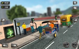 Tuk Tuk Rickshaw: Auto Driving Simulator