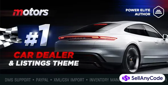 Motors - Car Dealer, Rental & Listing WordPress Theme