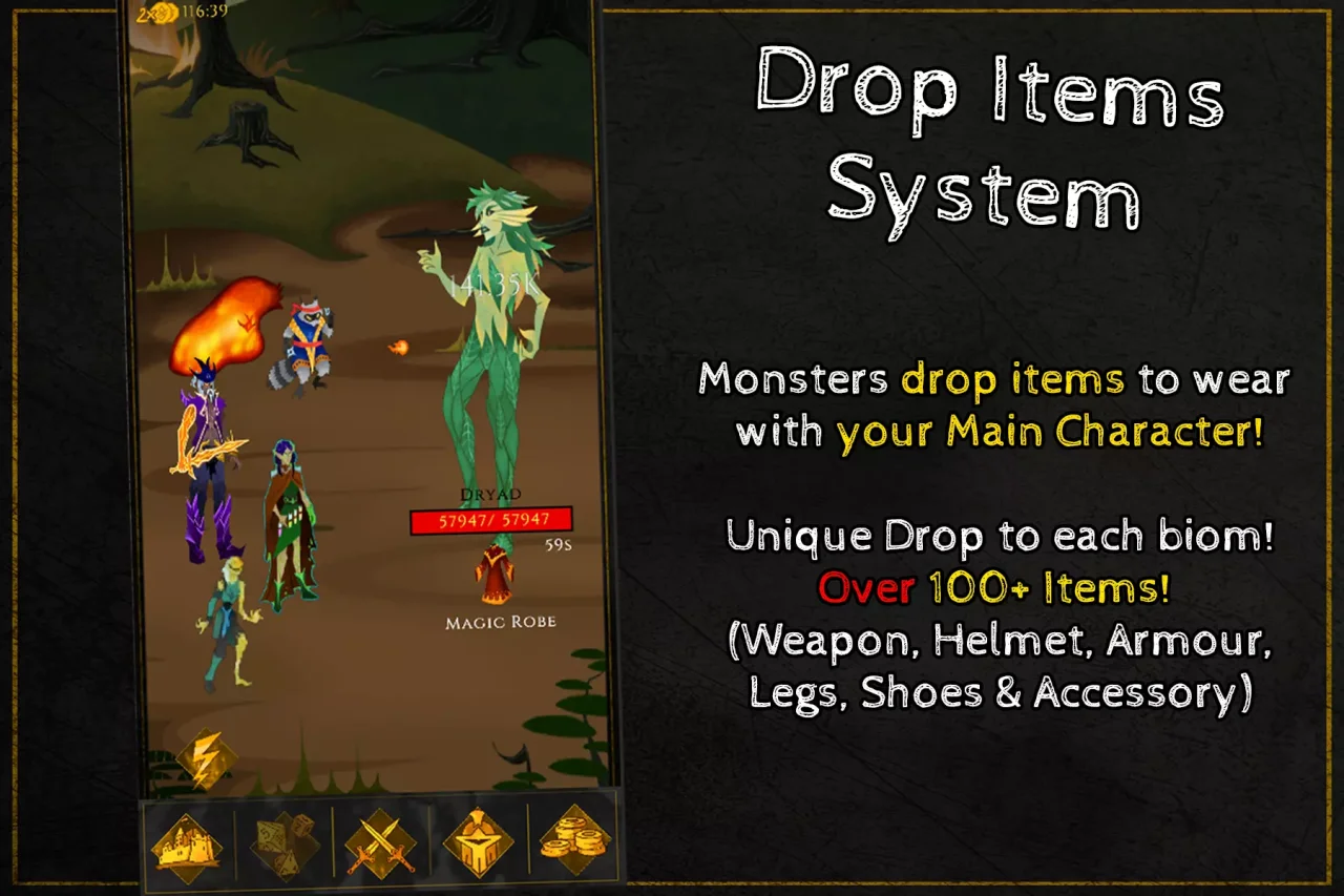 Idle RPG Clicker - Complete Game (Mobile) — screenshot 10