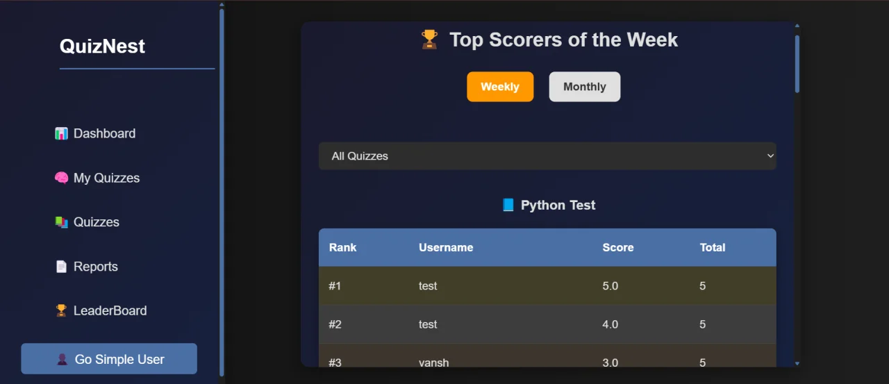 AI Quiz App — screenshot 3