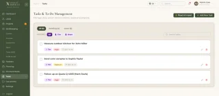 Vanuit Ambacht Luxury Outdoor Living CRM & SaaS Management Portal
