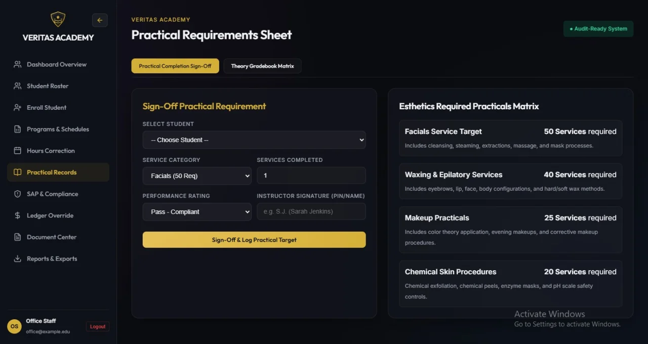 Campus Management System Institutional Portal — screenshot 4