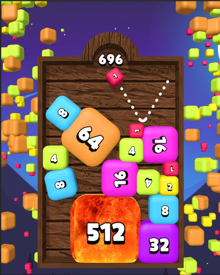 2048 Shooter Merge — screenshot 4