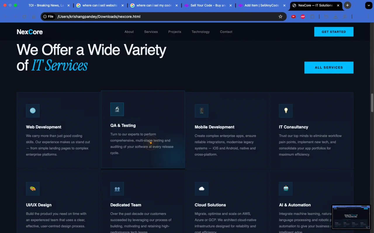 Nex Core — screenshot 3