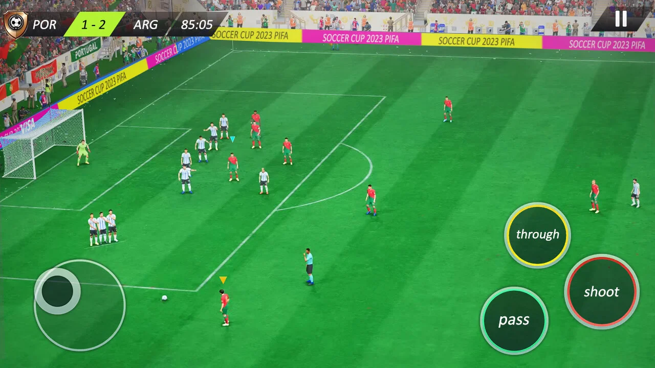 Football Game 2023 Soccer Unity Game Code — screenshot 10