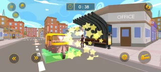 Tuk Tuk Rickshaw Taxi 3D