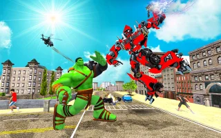 Incredible Monster Robot Hero City Battle