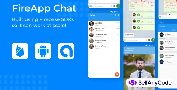 WhatsApp Clone Chatting App Full Aia Kit for Kodular