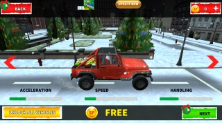 Christmas Santa Rush Gift Delivery