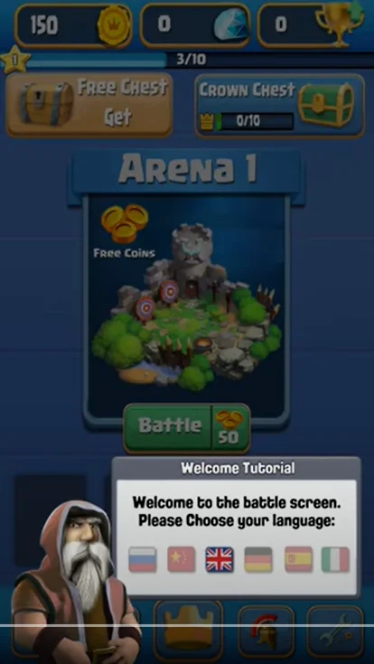 Warlord Clash Royale Clone App — screenshot 5