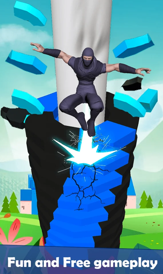 Stack Ninja Blast-Crush Jumping Fun Free 3D — screenshot 2