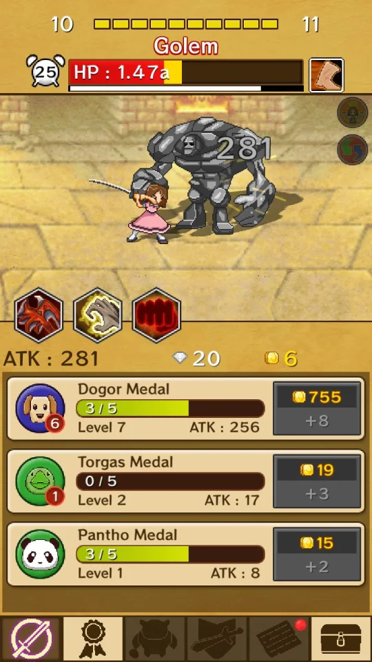 Idle Queen RPG — screenshot 1