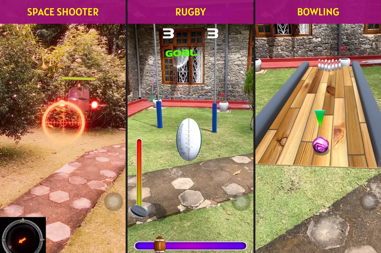 Easy AR Mini Games Pack — screenshot 1