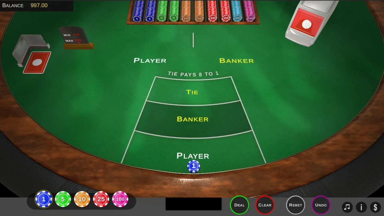 Baccarat Game — screenshot 1