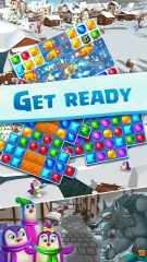 Jewel Match 3 - Penguin Story Match-3 Game