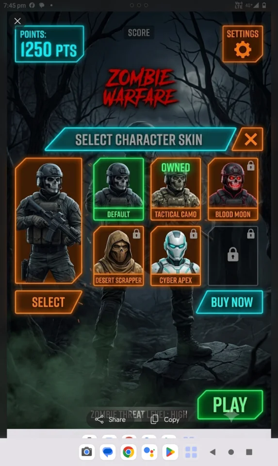 Zombie Warfare — screenshot 1