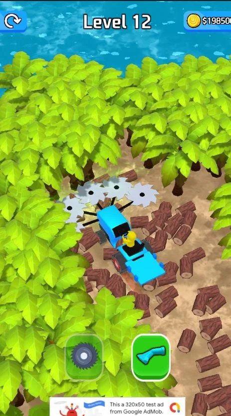 Lumber Harvest Tree Cutting Game Unity Source Code — screenshot 2