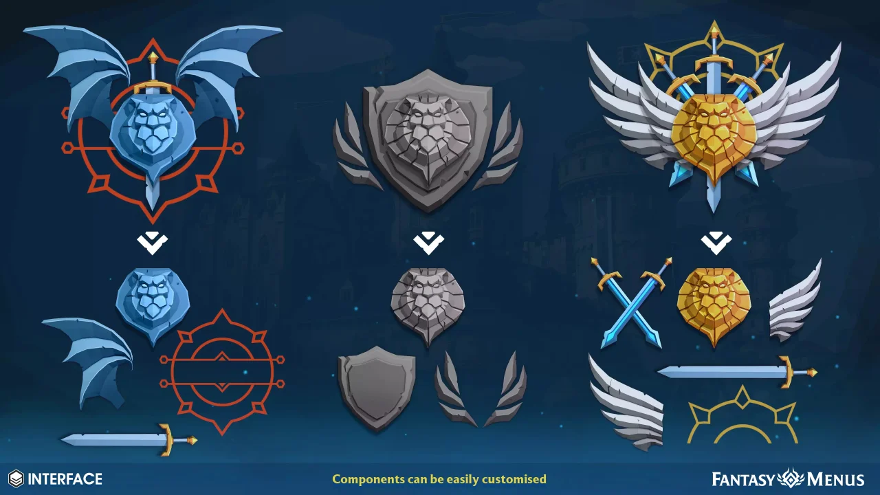 Fantasy Menus - Synty INTERFACE - GUI — screenshot 8