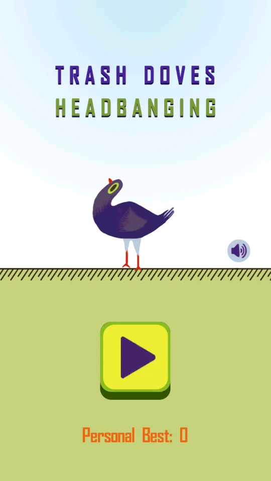 Trash Dove Headbanging Crazy Bird Complete Game — screenshot 1