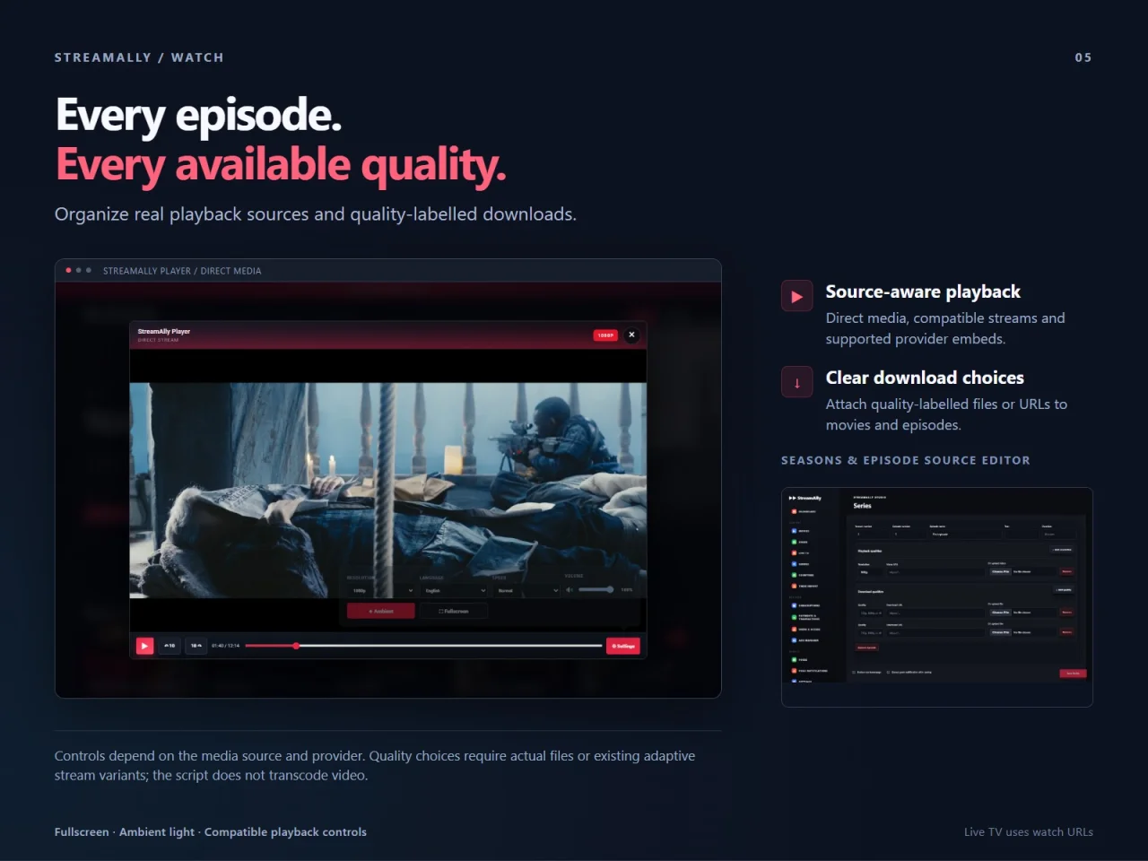 StreamAlly - OTT, Movies & Live Video Streaming Platform — screenshot 3