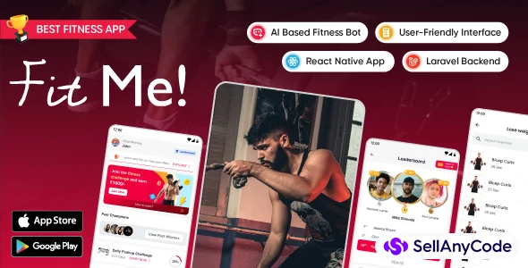 Home Workout - Complete React Native Fitness App with Laravel Backend