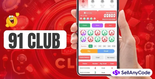 91 Club Game Full Source Code