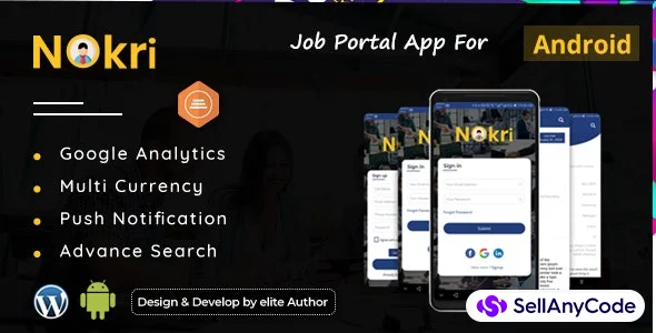 Nokri - Job Board Native Android App