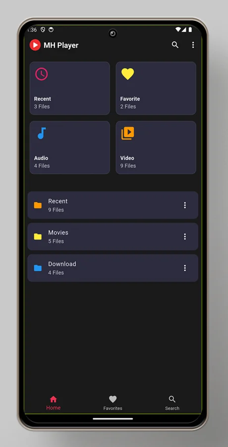 MH Player: The Ultimate Media Experience - Flutter MX Player Clone Full Application — screenshot 2