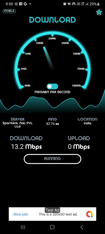 Internet Speed Tester App - Android Source Code — screenshot 2