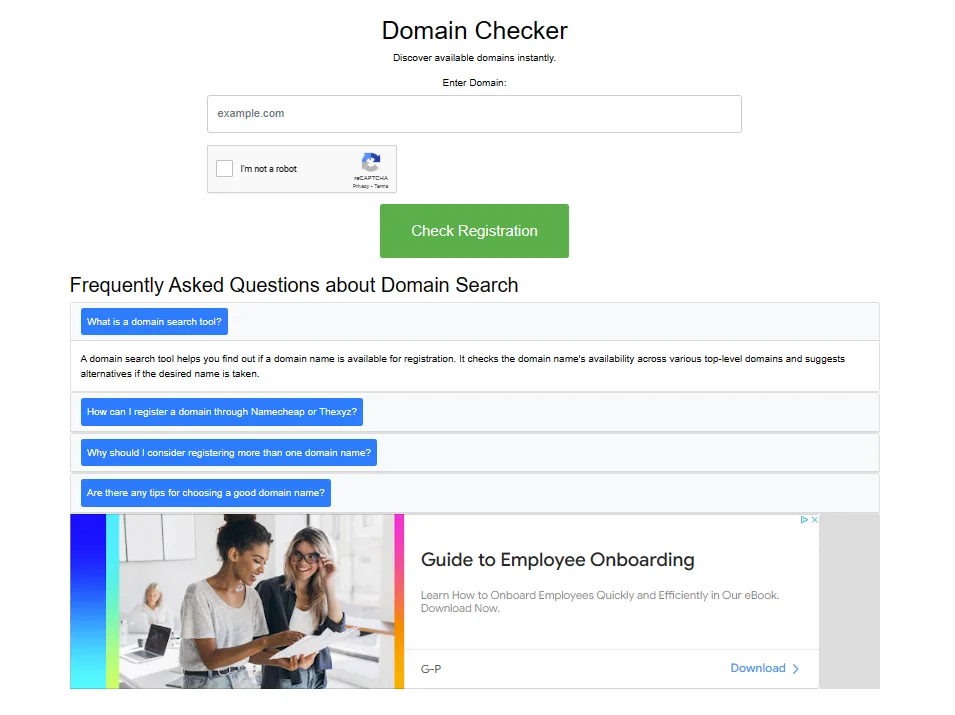 IP Lookup Script — screenshot 2