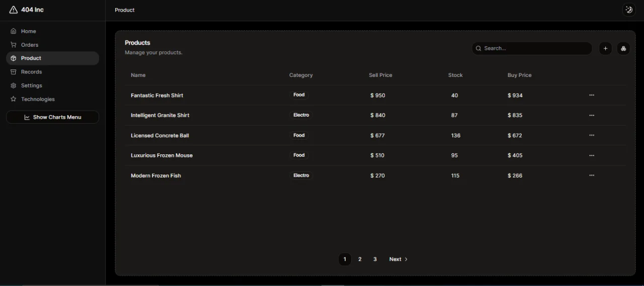 Next.js Point of Sale — screenshot 4