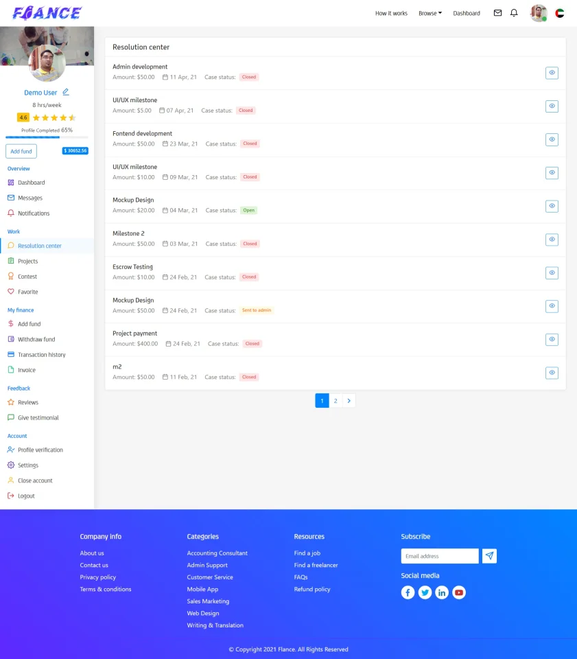 Freelancer Marketplace Script - Freelancer Script — screenshot 7