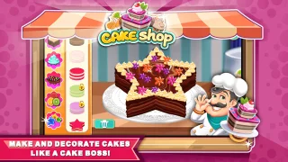 Cake Shop Bakery Chef Story Game