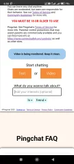 Pingchat (Omegle Clone)
